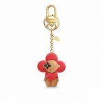 LV Vivienne Bag Charm and Key Holder Red