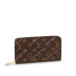 LV Zippy Wallet Monogram Rose Ballerine