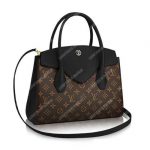 LV Florine Tote Bag Monogram Canvas Noir
