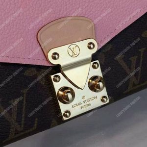 LV Pallas Wallet Monogram Canvas Rose Ballerine Pink - Image 7