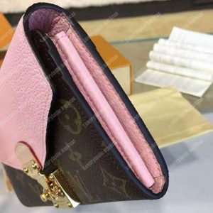 LV Pallas Wallet Monogram Canvas Rose Ballerine Pink - Image 5