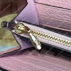 LV Pallas Wallet Monogram Canvas Rose Ballerine Pink - Image 8