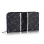 LV Zippy Organizer Monogram Eclipse Canvas
