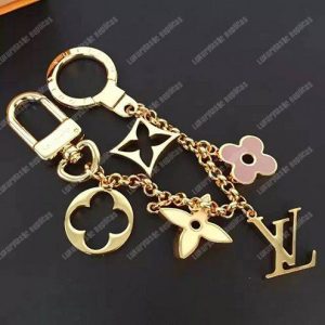LV Fleur de Monogram Bag Charm Chain - Image 3