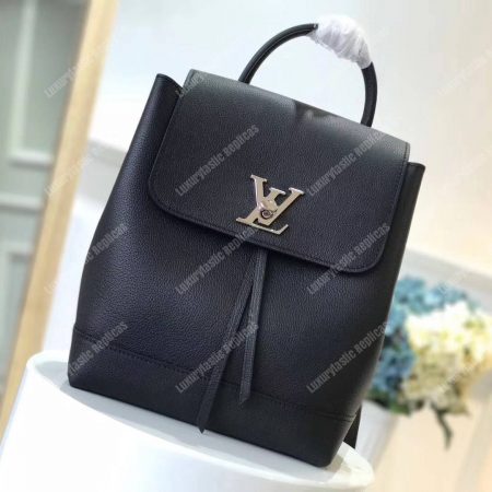 LV Lockme Backpack Noir - Image 3