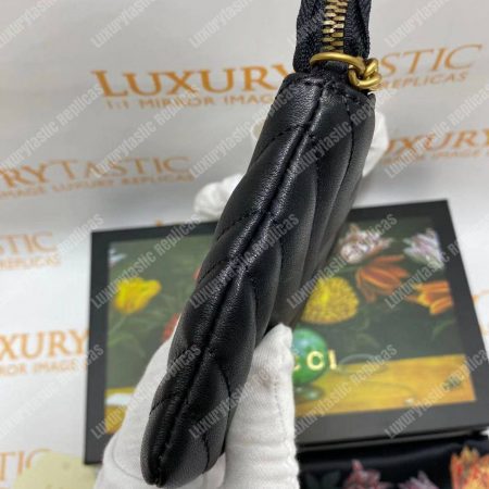 Gucci GG Marmont Mini Chain Bag Black - Image 12