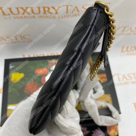Gucci GG Marmont Mini Chain Bag Black - Image 13