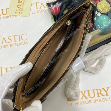 Gucci GG Marmont Mini Chain Bag Black - Image 17