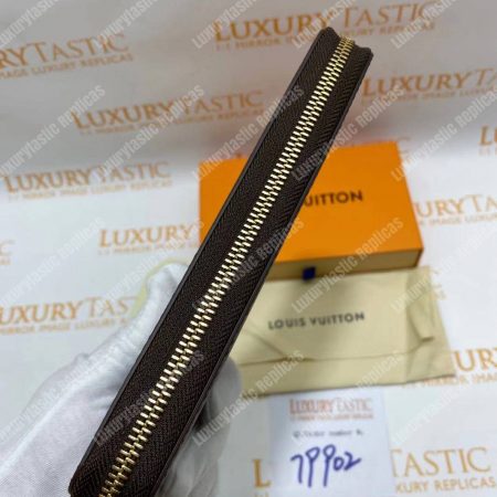 LV Zippy Wallet Monogram Brown - Image 15