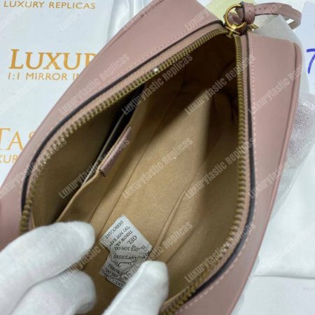 Gucci GG Marmont Small Matelassé Shoulder Bag Dusty Pink - Image 14