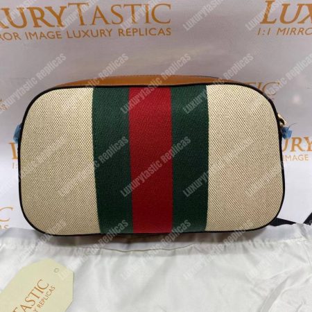 Gucci Vintage Canvas Shoulder Bag - Image 15