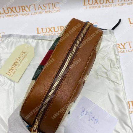 Gucci Vintage Canvas Shoulder Bag - Image 19