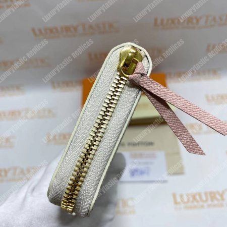 LV Zippy Wallet Damier Azur - Image 12