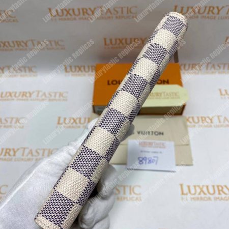 LV Zippy Wallet Damier Azur - Image 13