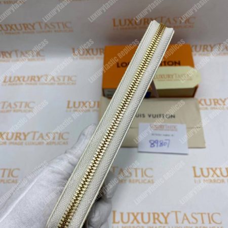 LV Zippy Wallet Damier Azur - Image 14