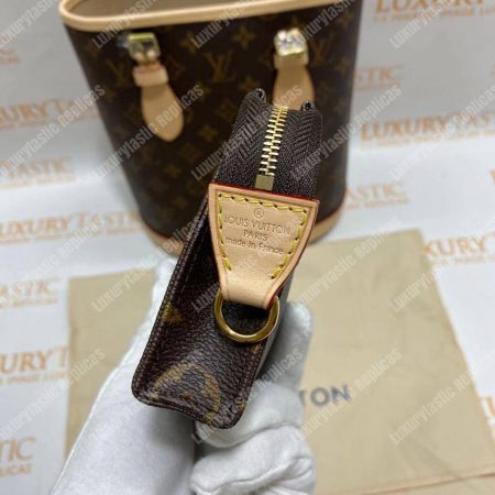 LV Petit Bucket Monogram Canvas - Image 15