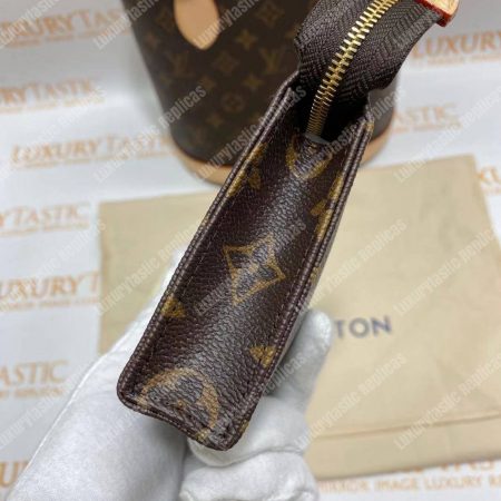 LV Petit Bucket Monogram Canvas - Image 16