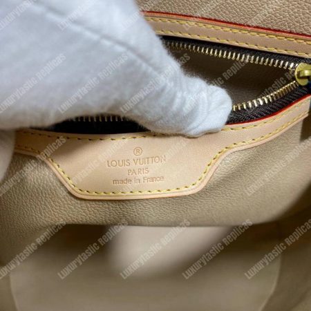 LV Petit Bucket Monogram Canvas - Image 10