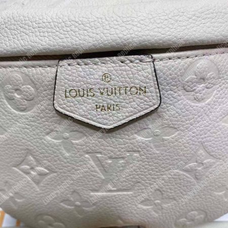 LV Monogram Empreinte Bumbag Creme Beige - Image 19