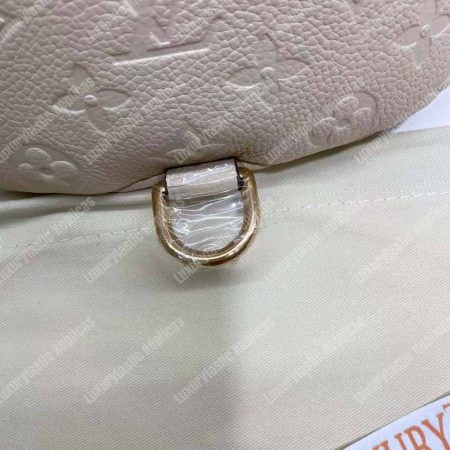 LV Monogram Empreinte Bumbag Creme Beige - Image 20