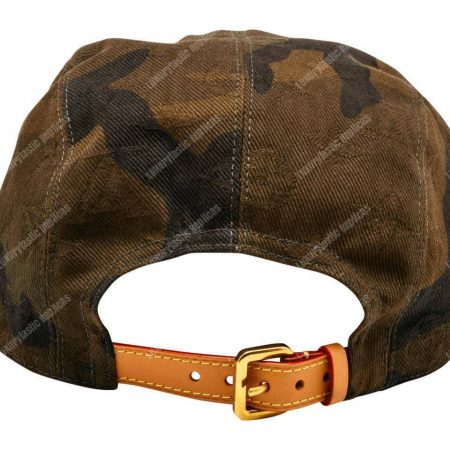Louis Vuitton x Supreme Camouflage Limited Edition 5 Panels Cap Hat - Image 8