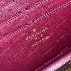 LV Flore Wallet Fuchsia - Image 4