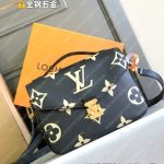 Louis Vuitton LV POCHETTE MÉTIS​ Black/Beige M45773