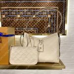 Louis Vuitton CARRYALL PM M46293 Cream