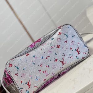 Louis Vuitton NEVERFULL MM Silver M21352 - Image 9