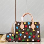 Louis Vuitton LV X YK ONTHEGO PM Brown M46380