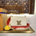 Louis Vuitton TWIST MM White M20681