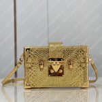 Louis Vuitton PETITE MALLE Nicolas Ghesquière Gold M44919