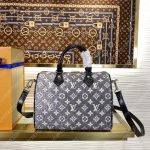 Louis Vuitton SPEEDY BANDOULIÈRE 25 Gray M21464