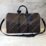 Louis Vuitton KEEPALL BANDOULIÈRE 45 MONOGRA MACASSAR