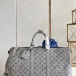 Louis Vuitton KEEPALL 50B Anthracite gray M46117