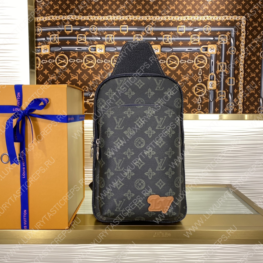 Louis Vuitton AVENUE SLING BAG NM Dark Green M46344 - LuxuryTastic Replicas