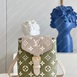 Louis Vuitton TINY BACKPACK Khaki / Beige / Cream M81351