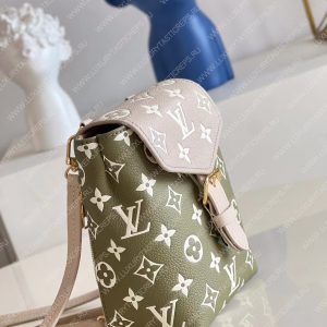 Louis Vuitton TINY BACKPACK Khaki / Beige / Cream M81351 - Image 3