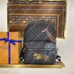 Louis Vuitton DISCOVERY BACKPACK Graphite N45275