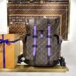 Louis Vuitton CHRISTOPHER PM Brown M43735