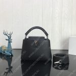 Louis Vuitton CAPUCINES MINI Black M56071