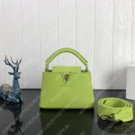 Louis Vuitton CAPUCINES MINI Parrot Green M56071