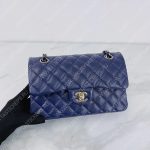 Chanel Classic Flap Bag Dark Blue A58600