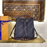 Louis Vuitton NÉONOÉ MM Navy Blue and Red M45306