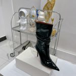 AMINA MUADDI JAHLEEL BOOTIE BLACK AM5003