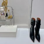 AMINA MUADDI JAHLEEL BOOTIE BLACK AM5003