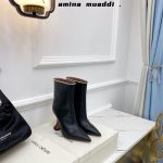 AMINA MUADDI FIONA BOOTIE BLACK AM60002