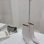 AMINA MUADDI PERNILLE BOOTIE WHITE AM60003