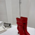 AMINA MUADDI JAHLEEL BOOTIE RED AM60004
