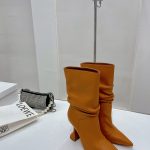 AMINA MUADDI JAHLEEL BOOTIE MUSTARD AM60004